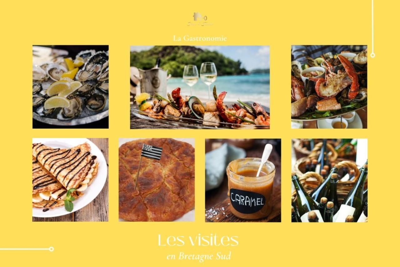 Le Tiguidou, Cosy, Lumineux, 2-6 Pers, Plage 300M Moëlan-sur-Mer Extérieur photo