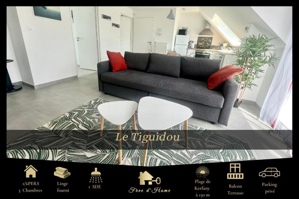Le Tiguidou, Cosy, Lumineux, 2-6 Pers, Plage 300M Moëlan-sur-Mer Extérieur photo